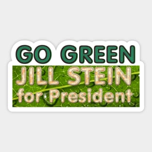 Green Party Jill Stein 2024 Sticker